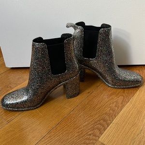 Jeffrey Campbell Multicolored Sparkling Rain Boots